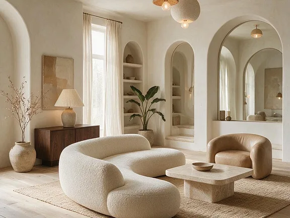 A room in the Organic Modern style