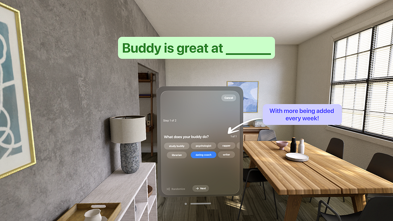 Screenshot of Buddy - your intelligent buddy