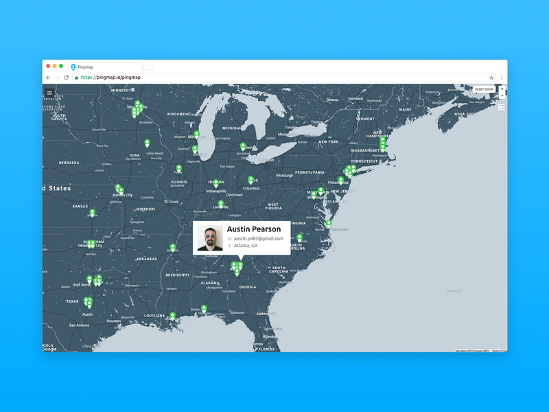 Pingmap