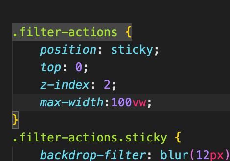 The image displays a code snippet related to CSS styling for a web element.