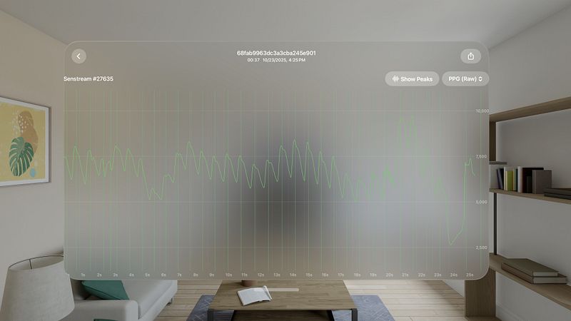 Screenshot of Senstream
