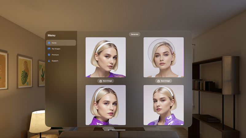 Screenshot of ImageGen AI Photo Generator