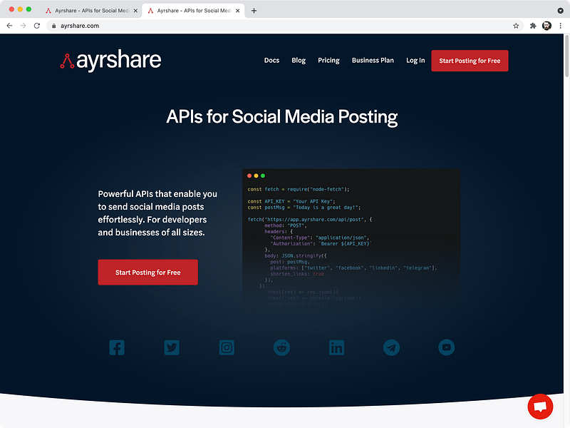 Ayrshare