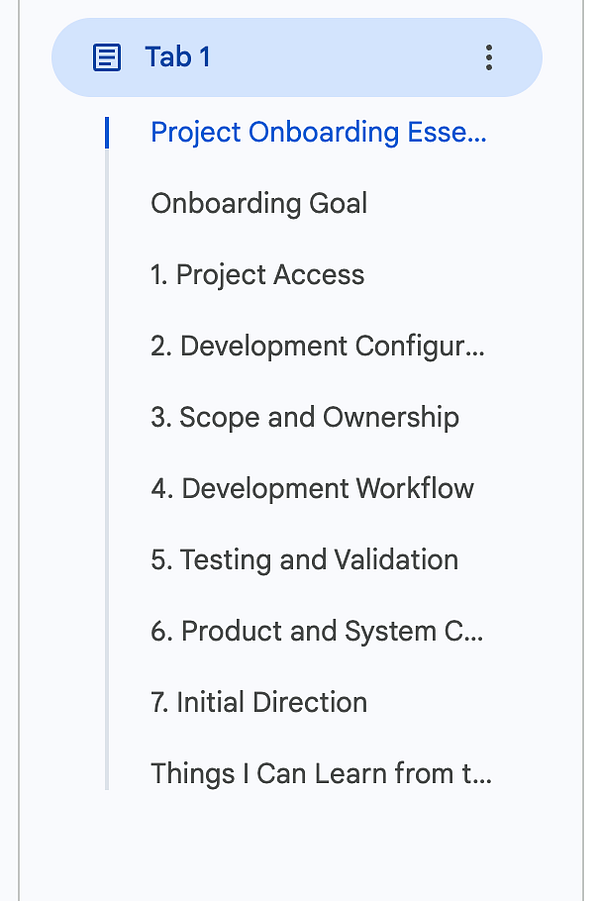A two-page onboarding checklist with blue headers and colorful bullet points for various onboarding tasks.