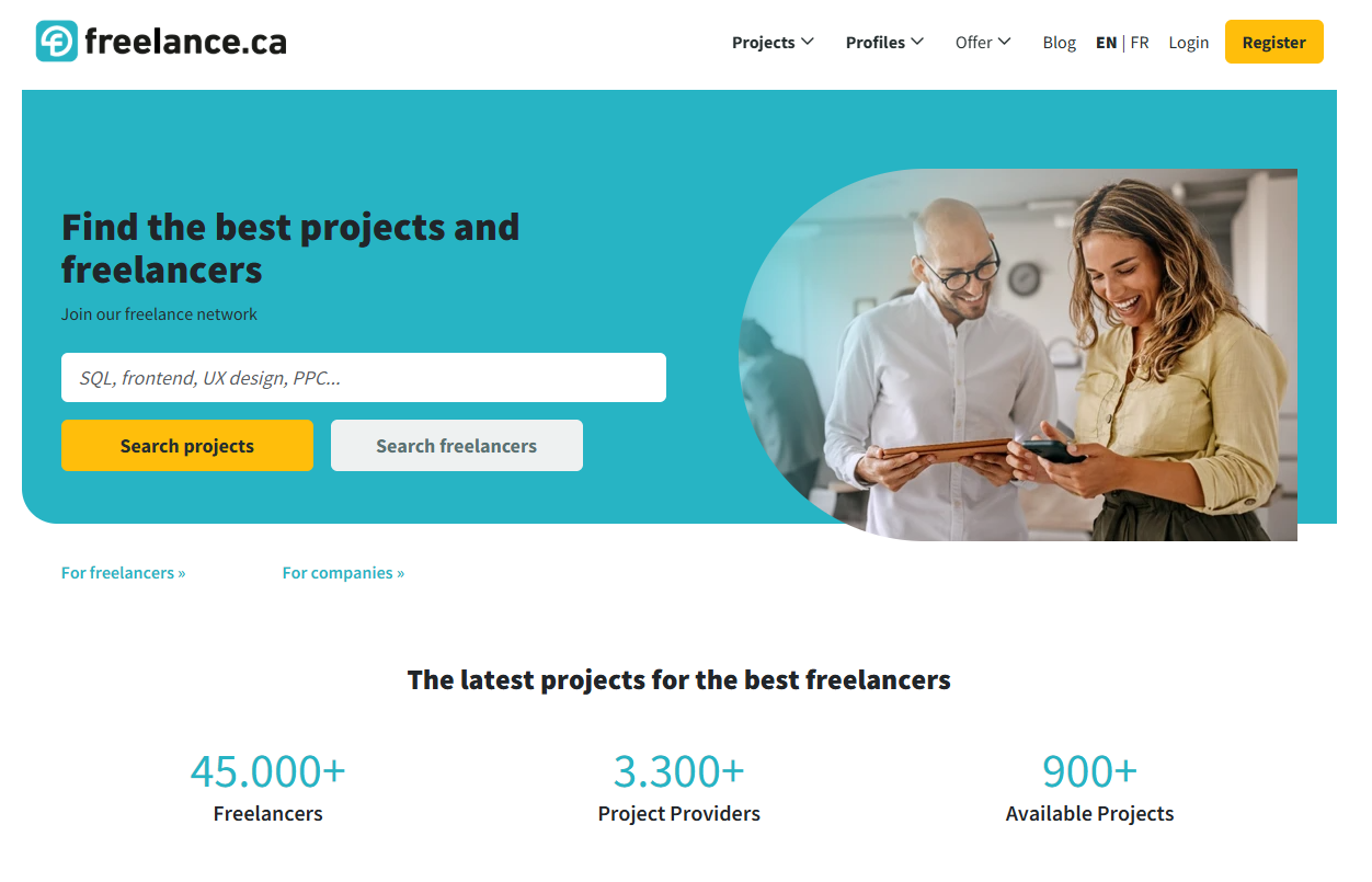 freelance.ca: Find freelance projects or hire freelancers | BetaList
