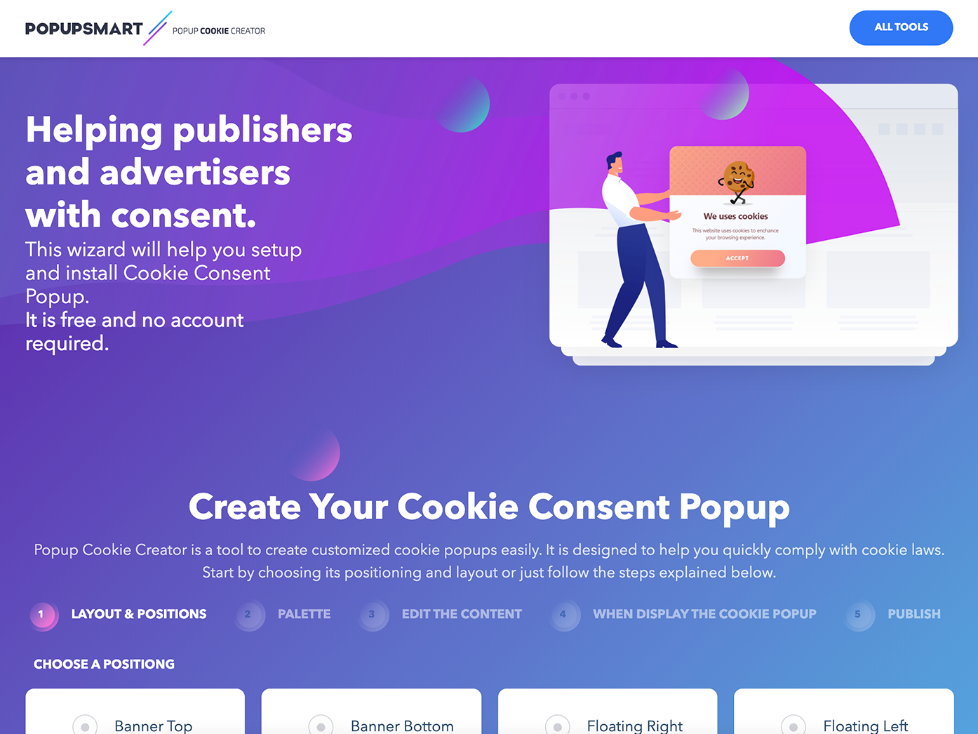 Popup Cookie Creator: A free tool which helps you quickly | BetaList