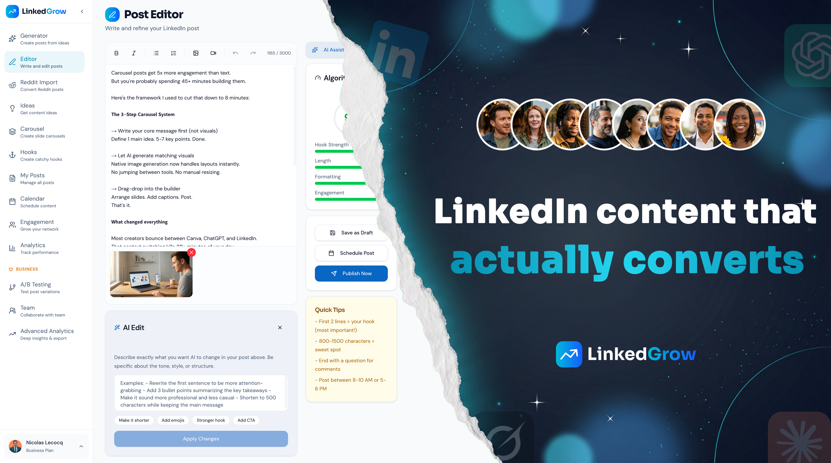 LinkedGrow
