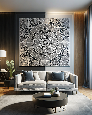 Overlay in interior design