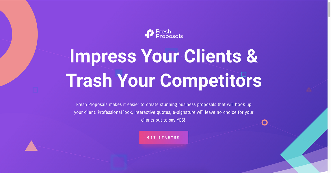 Fresh Proposals