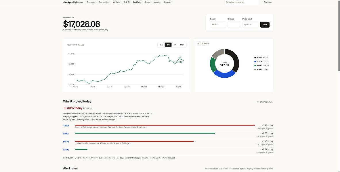 StockPortfolio.pro