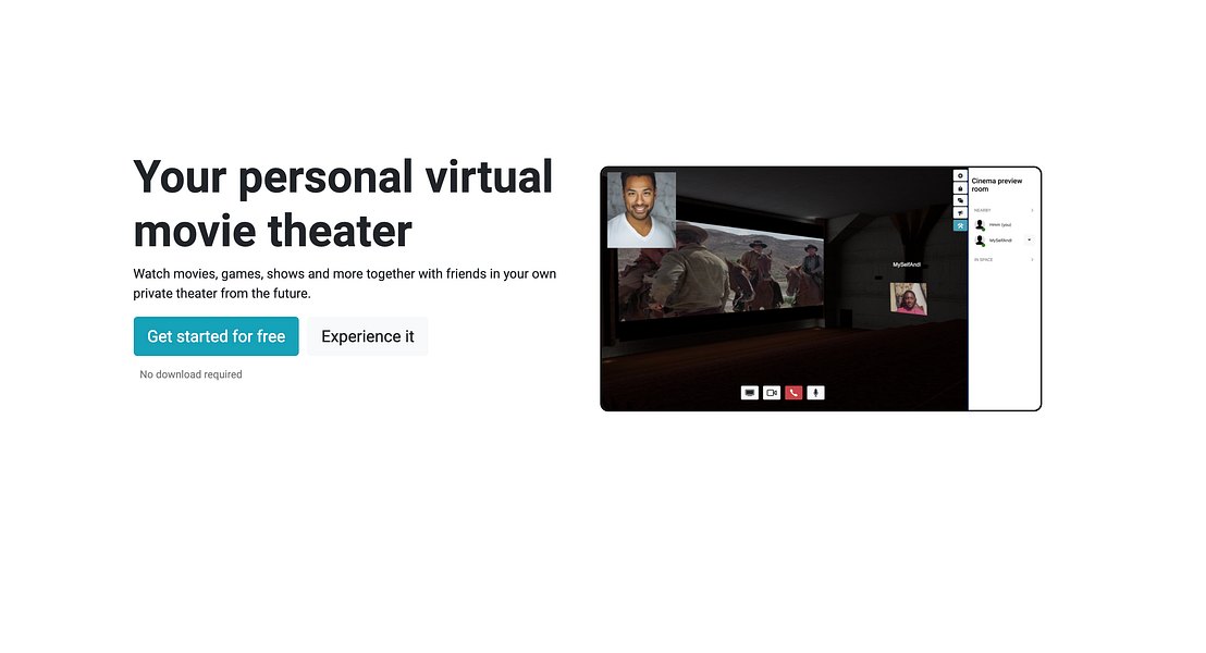 Cinema by Movement Spaces