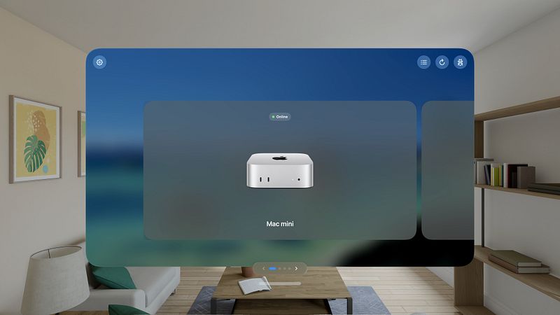 Screenshot of Mirage – Remote Display