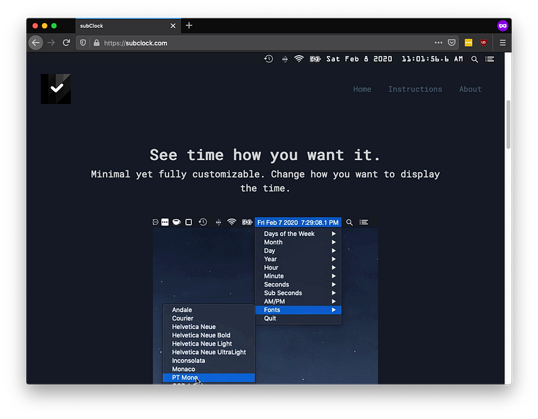 SubClock