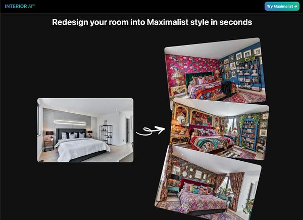 A modern bedroom interior with a double bed, side table, and a window with curtains, styled in a contemporary manner.