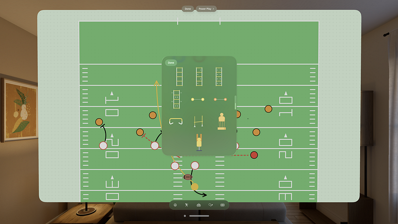 Screenshot of Coach Whiteboard: Football