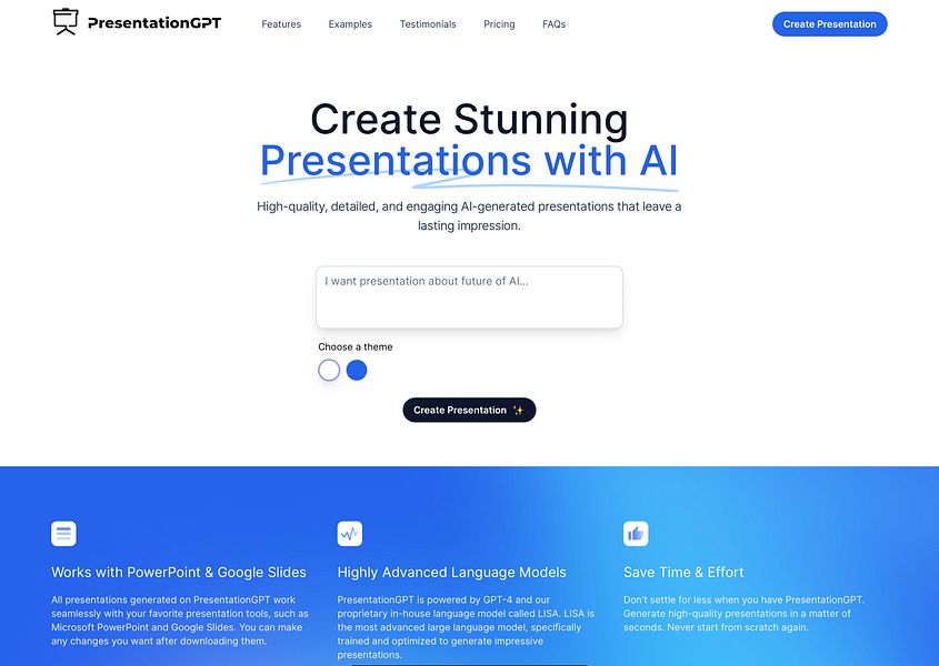 PresentationGPT