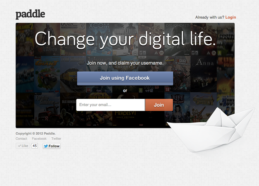 Paddle