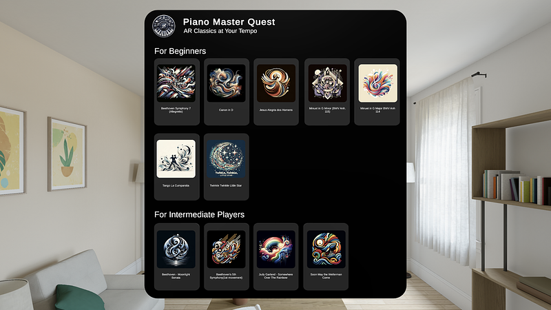 Screenshot of Piano Master Quest