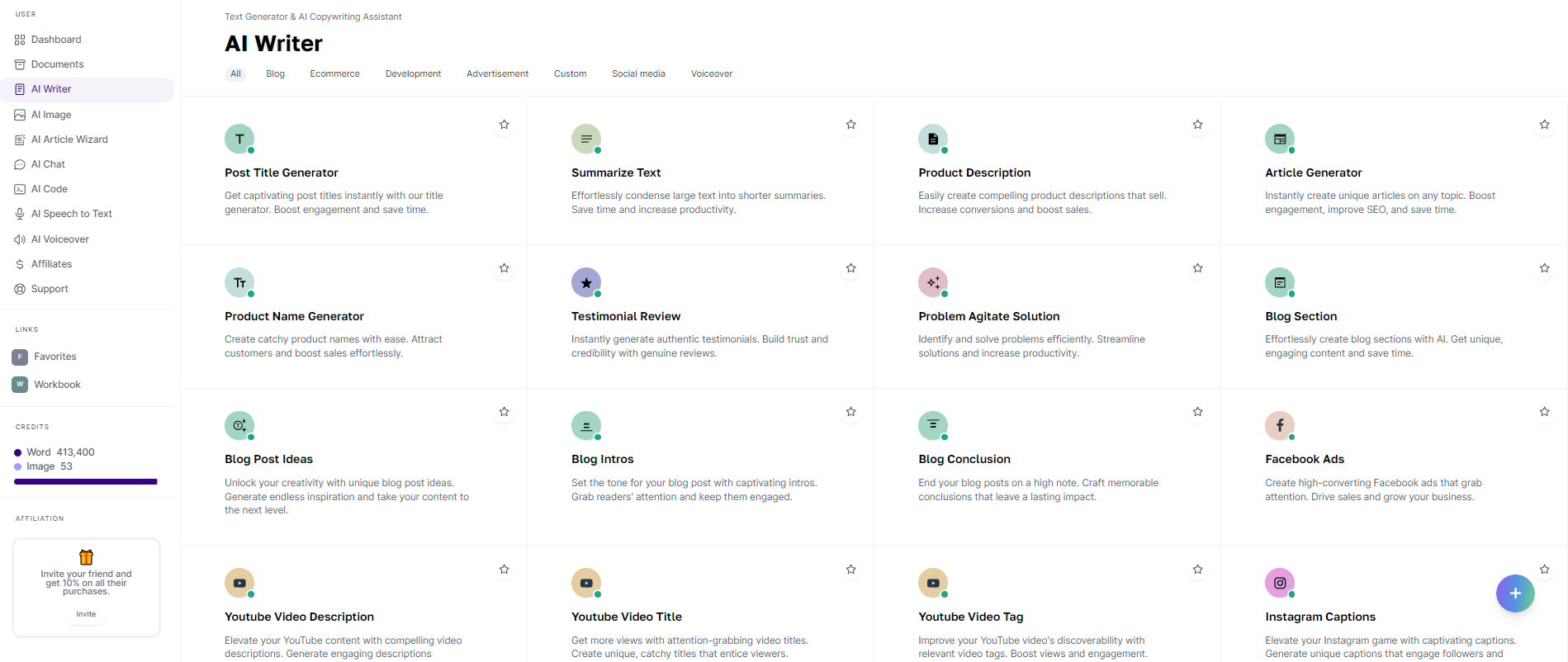 Generrate: All-in-one tool for growing your content