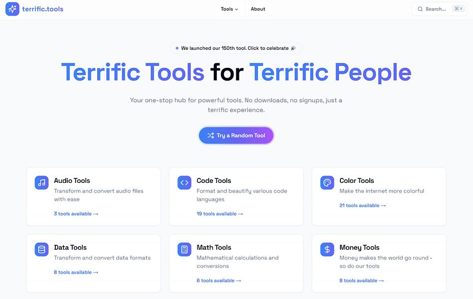 terrific.tools
