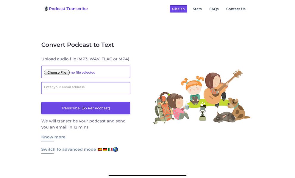 Podcast Transcribe