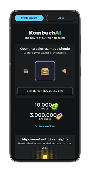 KombuchAI - Smart Nutrition