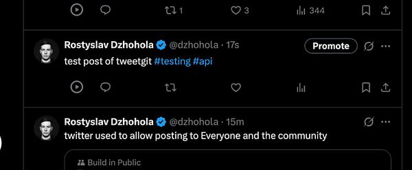 A Twitter interface displaying recent tweets from a user named Rostyslav Dzhohola.
