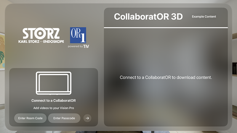 Screenshot of CollaboratOR 3D