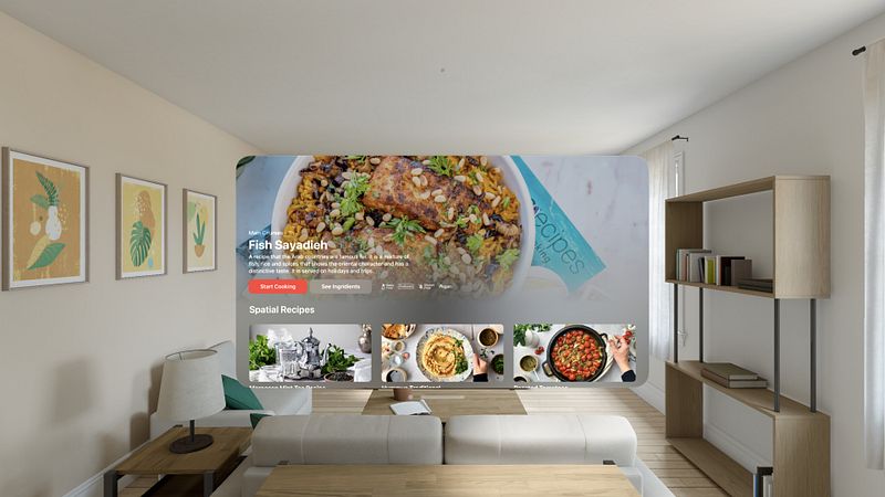 Screenshot of Food Recipes by Arabesk