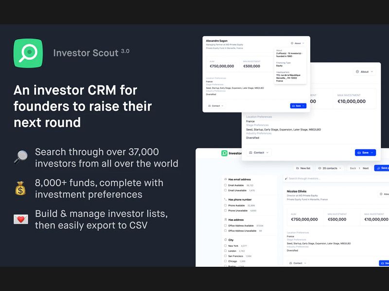 Investor Scout