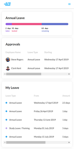 Leave Dates