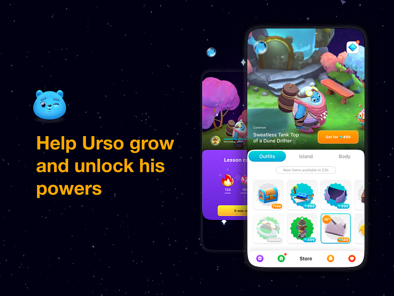 URSO: Mobile game that really cares about your mental | BetaList