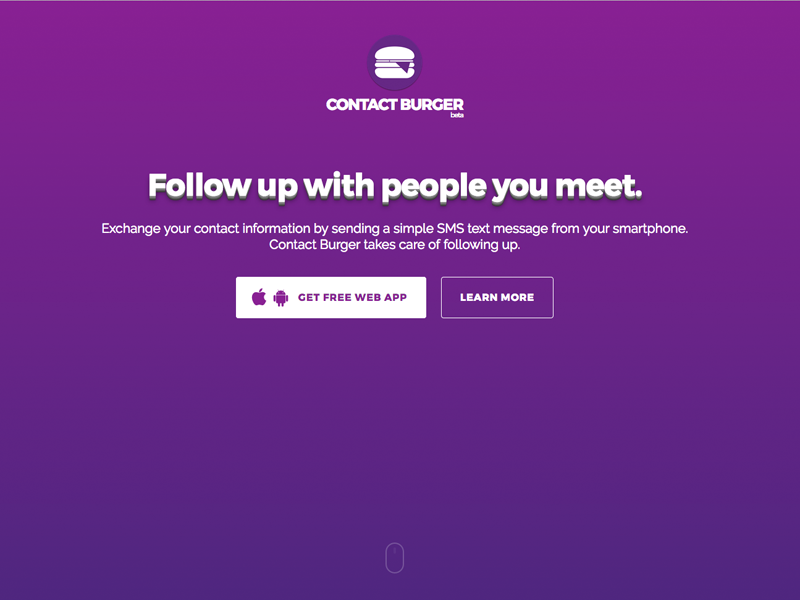 Contact Burger