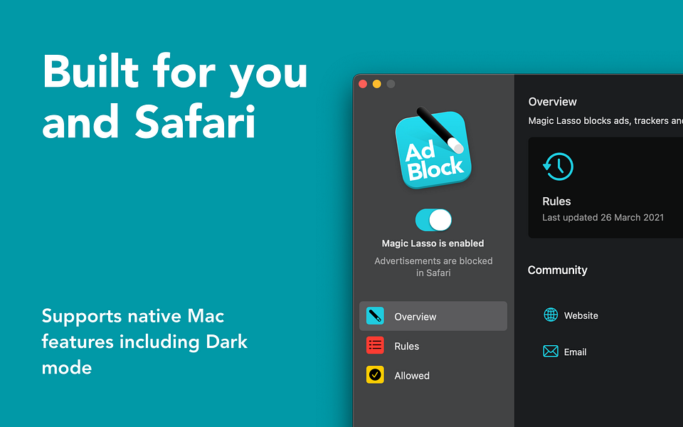 Magic Lasso Adblock 3.0