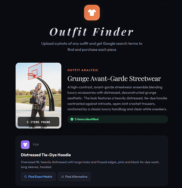 Outfit Finder