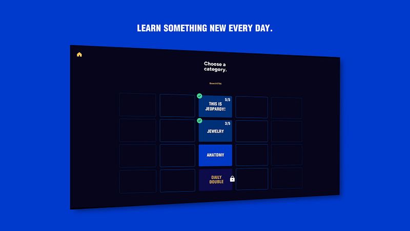 Screenshot of Jeopardy! Daily