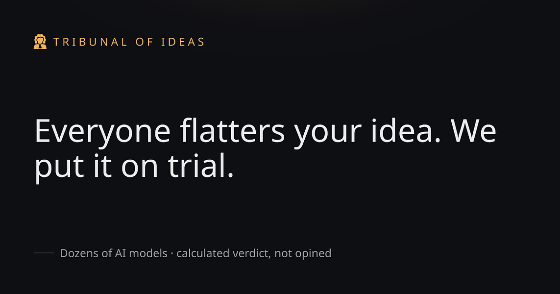 Tribunal of Ideas