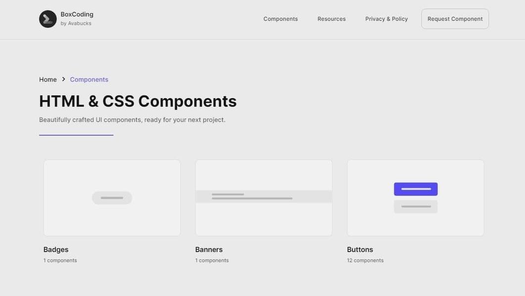 BoxCoding Free Frontend