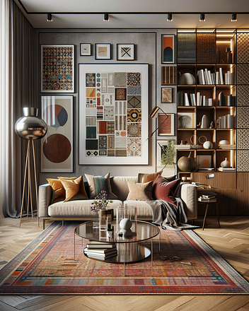 Variety in interior design
