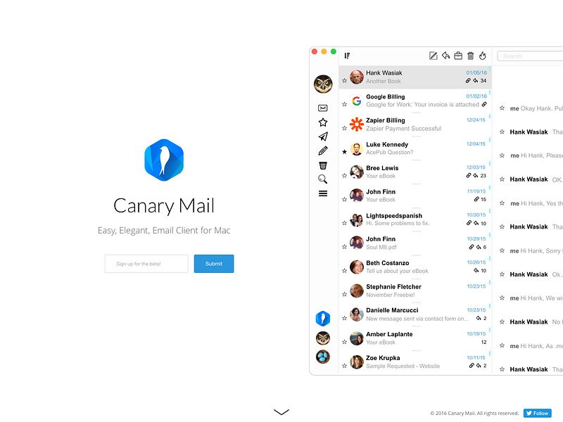 Canary Mail