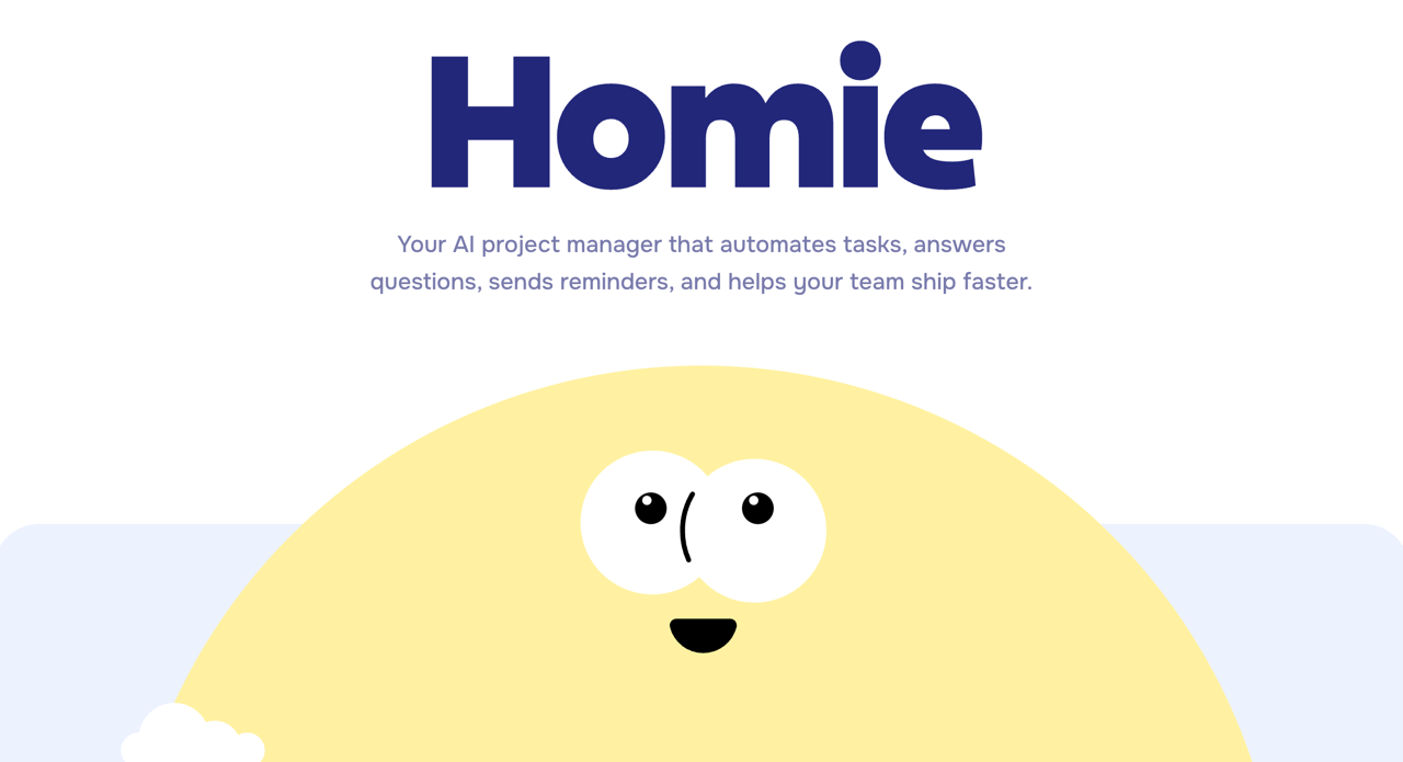 Homie: AI project manager to speed up software development