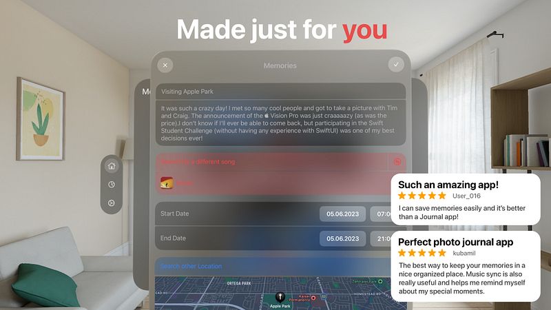 Screenshot of MemoKit - Memories with Music