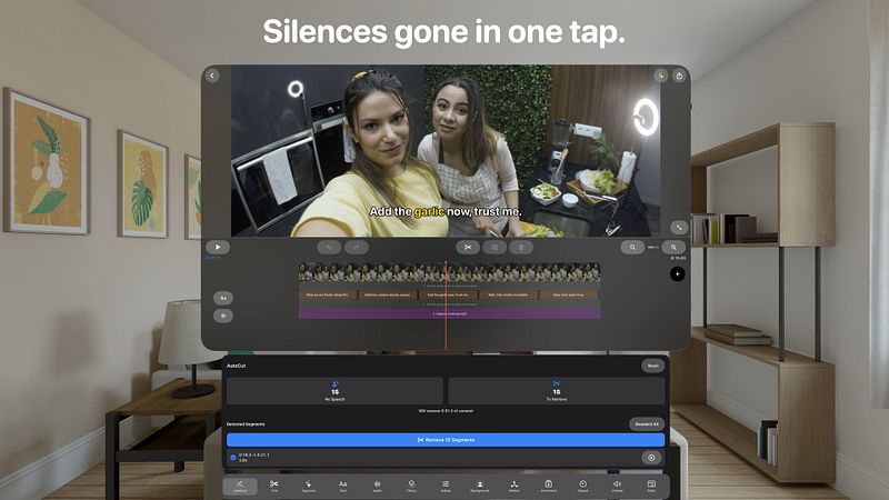 Screenshot of AI Video Editor: Monito