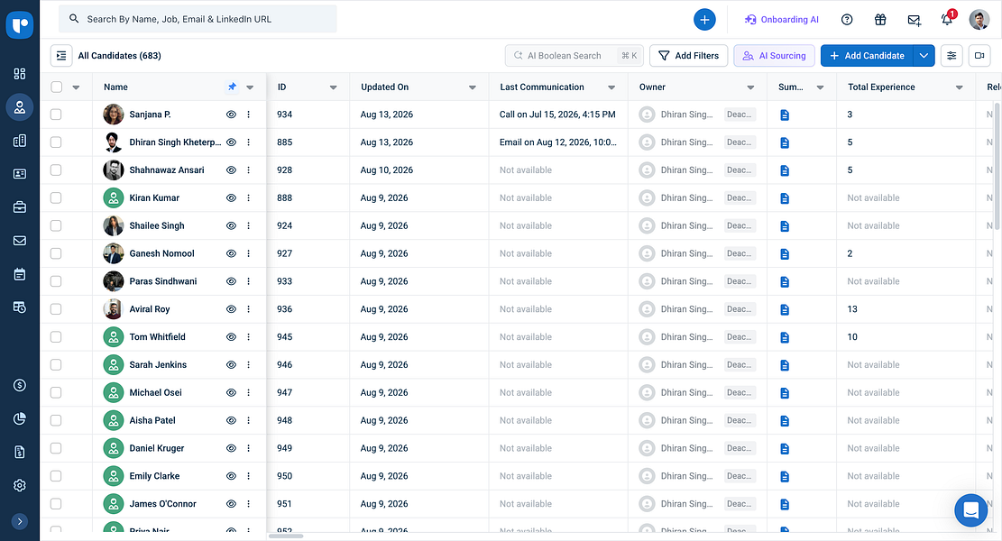 Recruit CRM