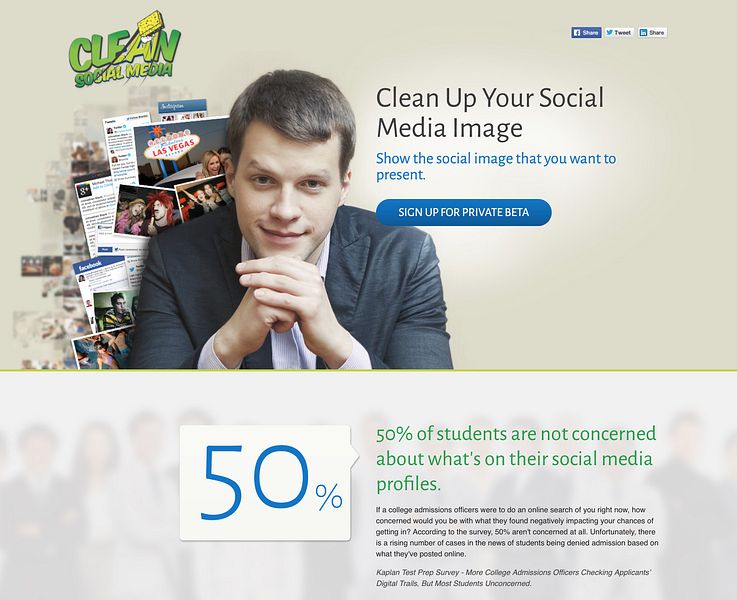 Clean Social Media