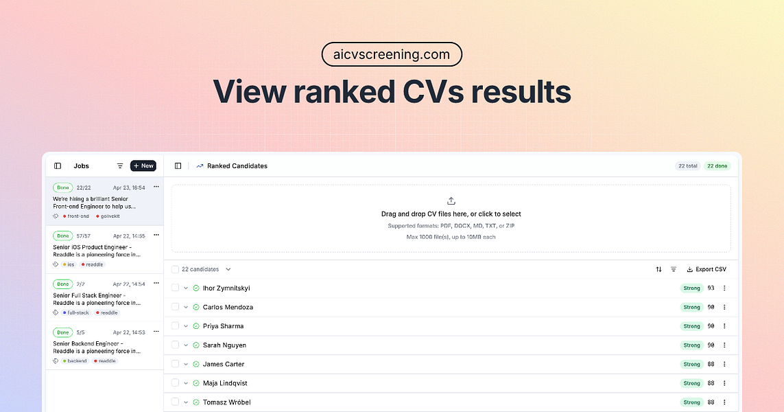 AICVscreening