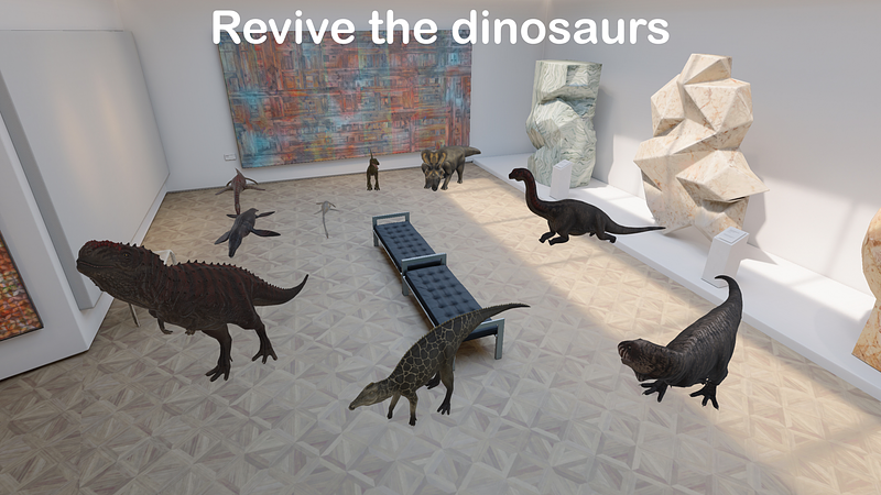 Screenshot of arvid Animals & Dinosaurs