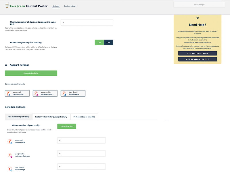 Evergreen Content Poster