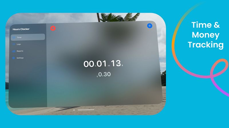 Screenshot of Hours Clocker