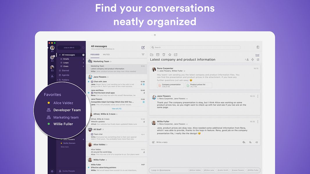 Loop Email